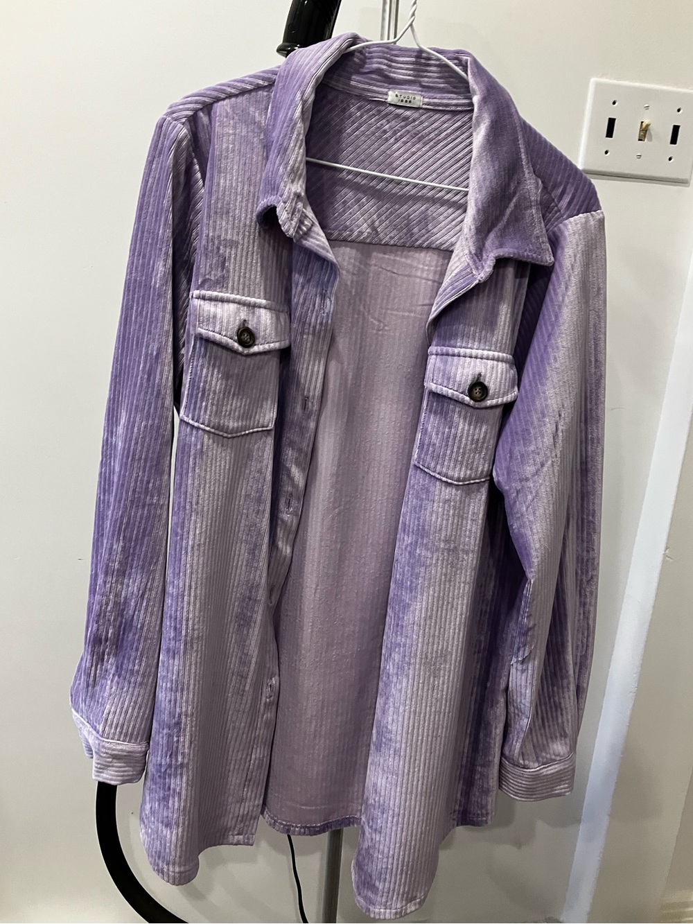Studio 1886 soft Lavender corduroy jacket in size large - Picture 10 of 12